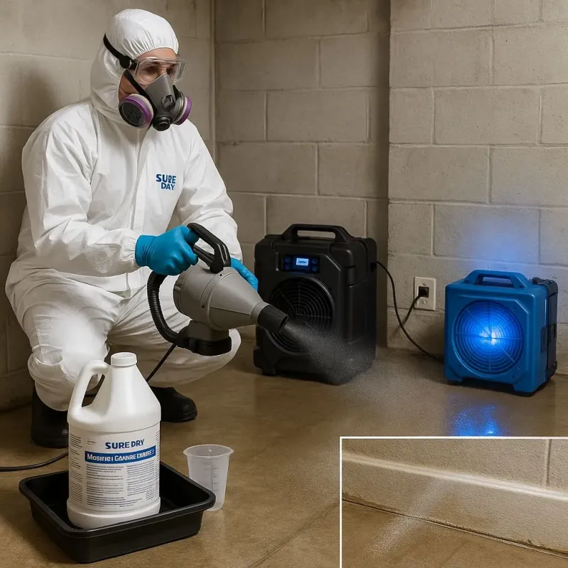 Sanitization and Odor Removal process in Aguanga, CA